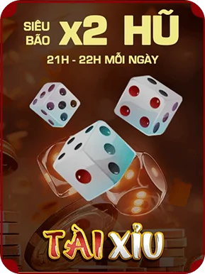 Siêu bão Tài Xỉu x2 mỗi ngày